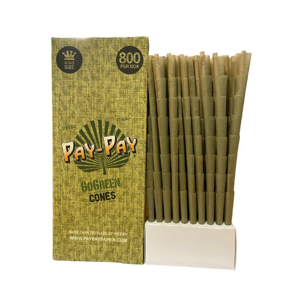 PAY-PAY Go Green King Size Cones - 800