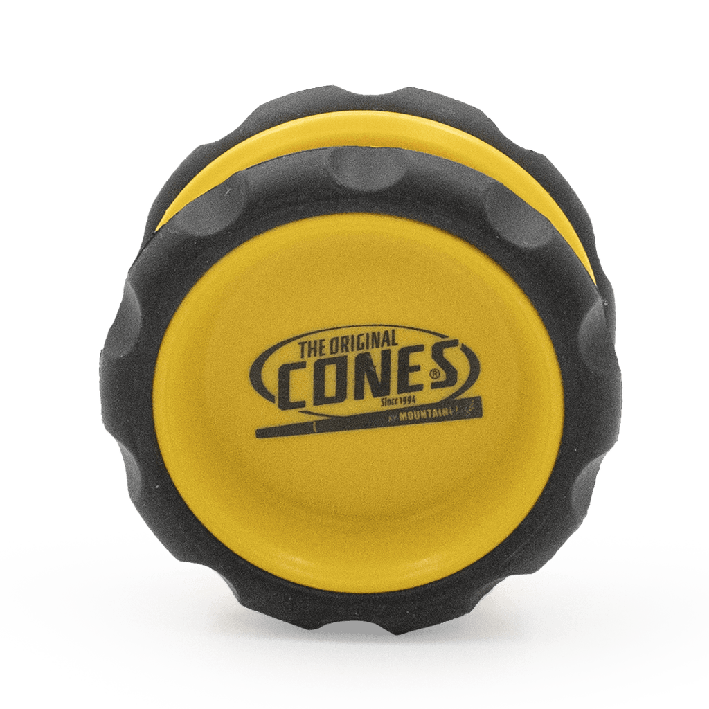 Mountain High Grinder with Cones Logo
