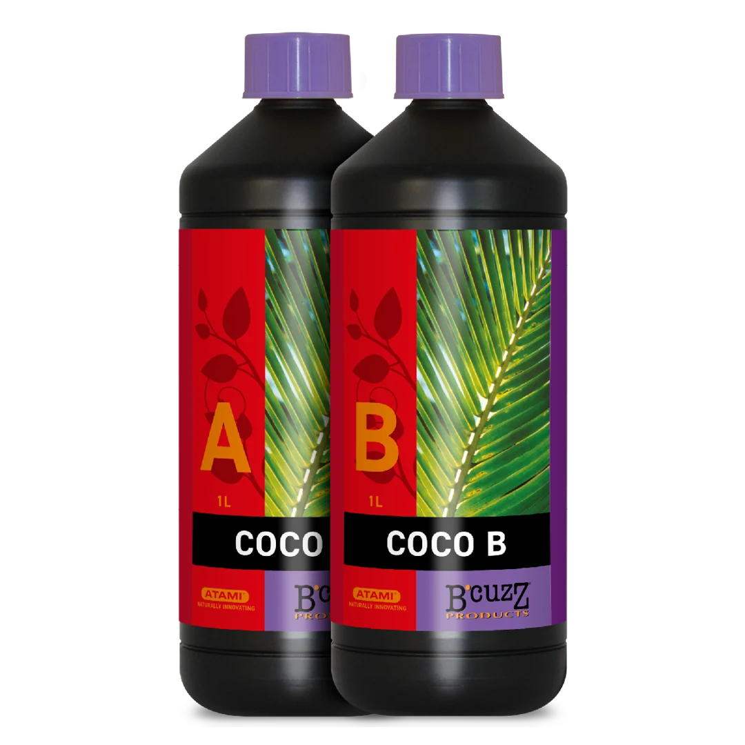 B’cuzz Coco A&B
Base Nutrients -
Strong & Healthy Plants