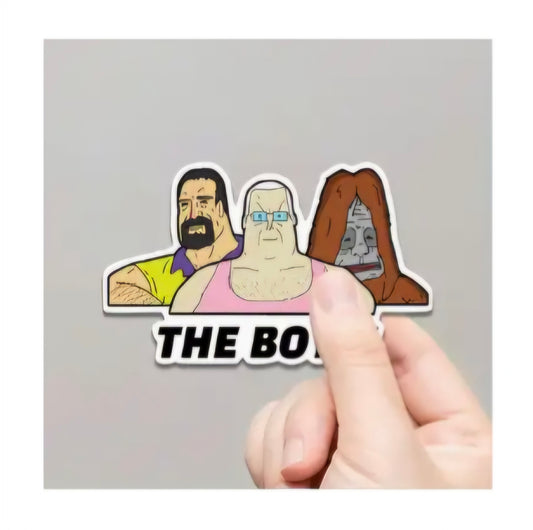 Big Lez Show - "THE BOYS" Vinyl Car Sticker