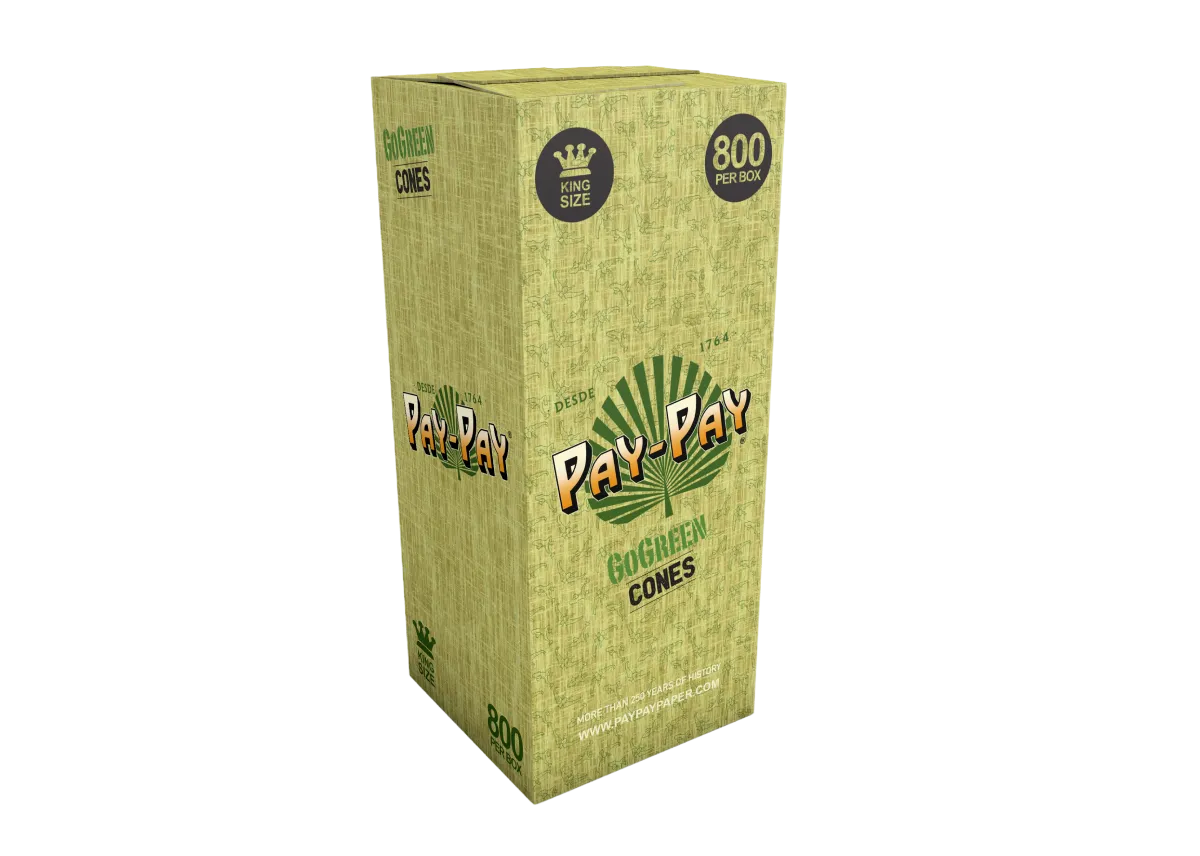 PAY-PAY Go Green King Size Cones - 800